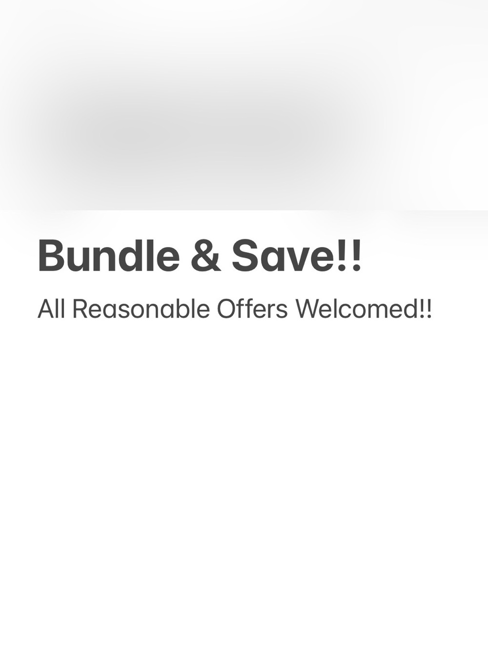Bundle & Save Graphic - Promotional Sign